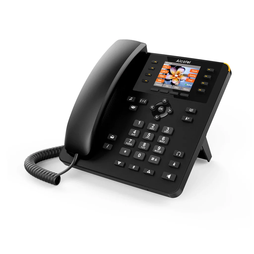 VoIP system setup with Alcatel hardware