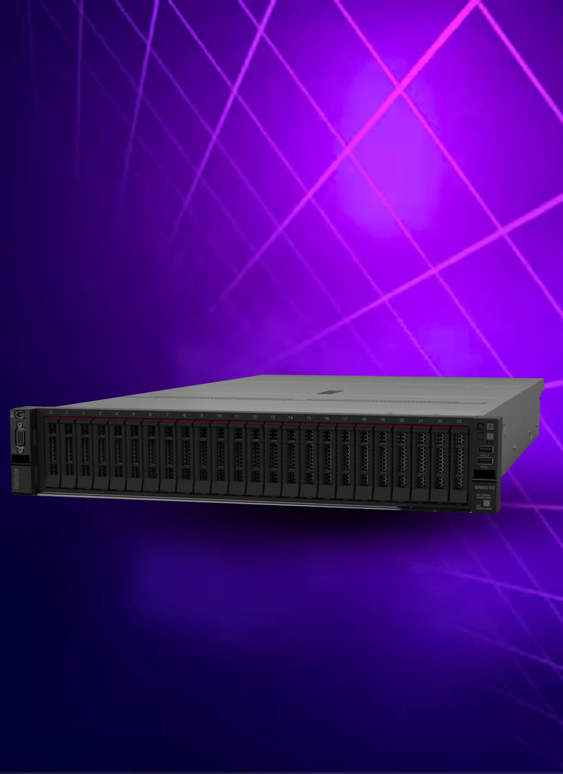 Lenovo enterprise server rack
